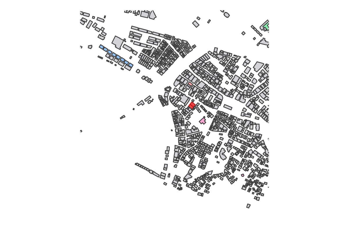 Program breakdown map