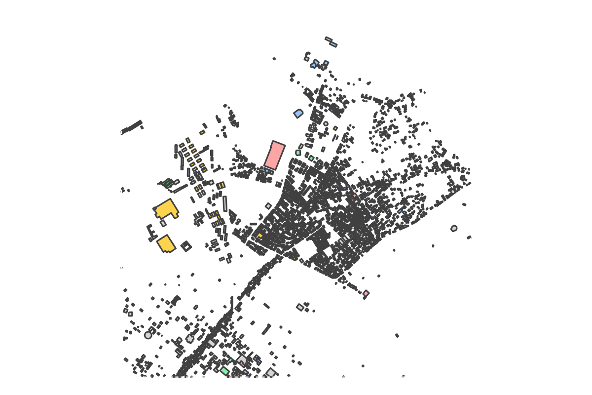 Program breakdown map