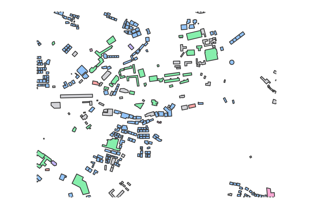 Program breakdown map