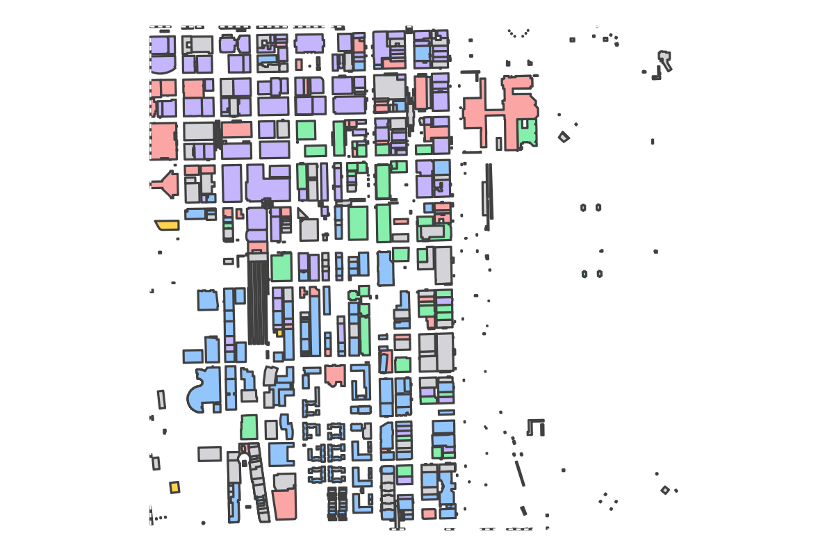 Program breakdown map