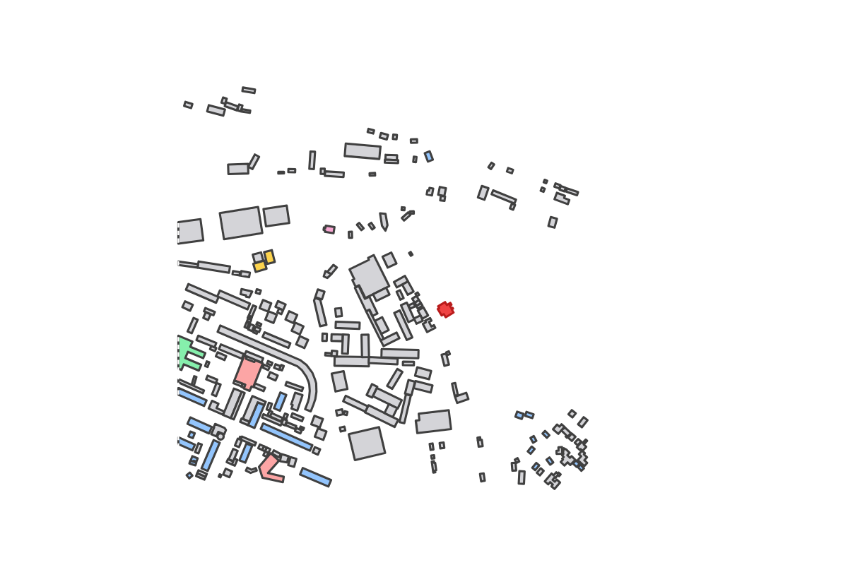 Program breakdown map