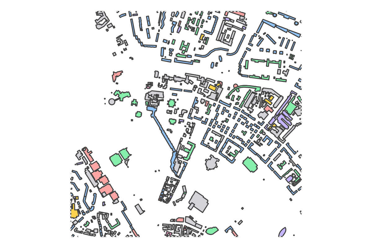 Program breakdown map