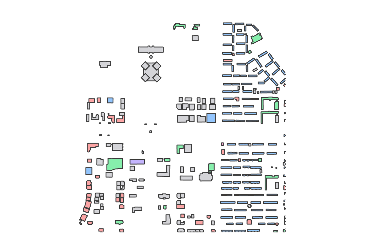 Program breakdown map