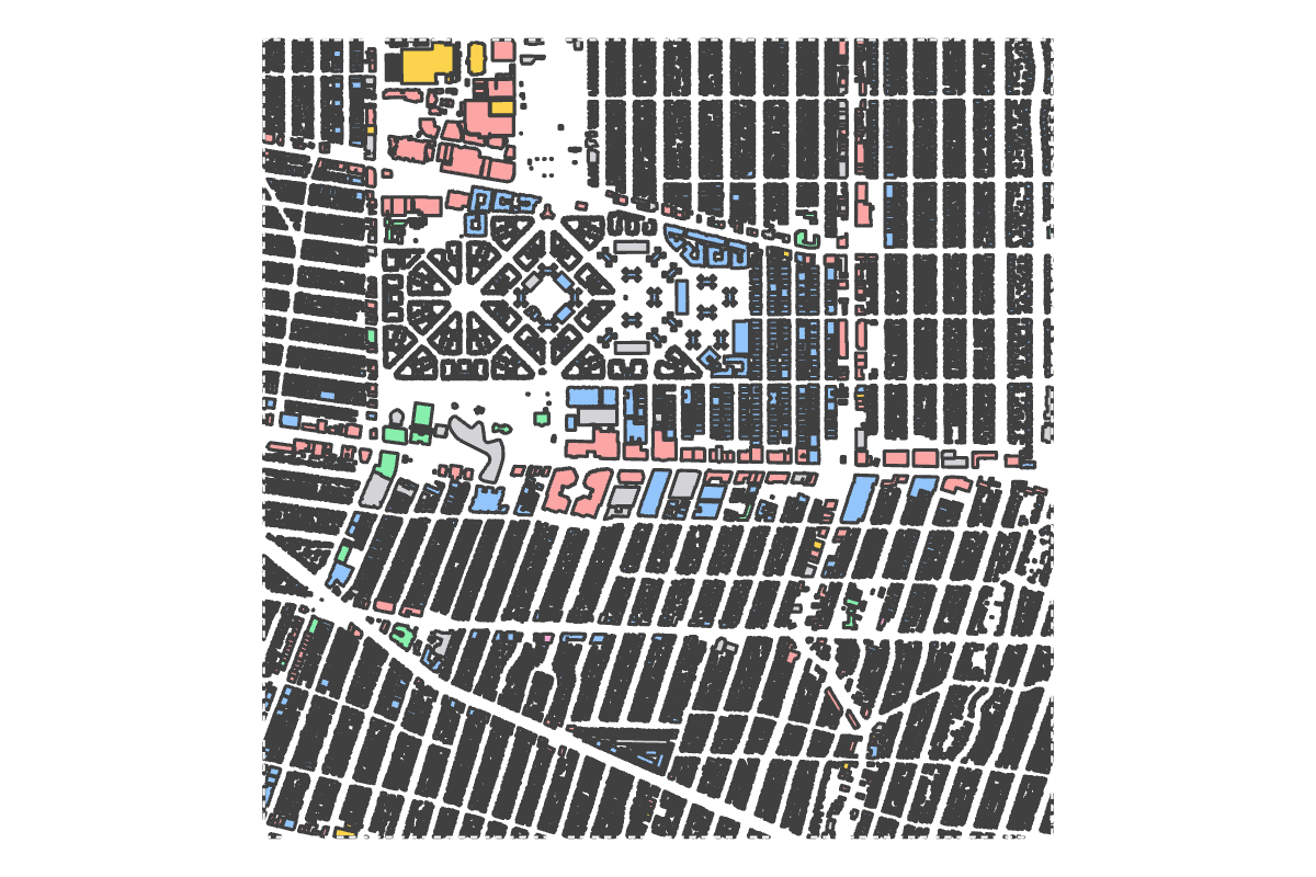 Program breakdown map