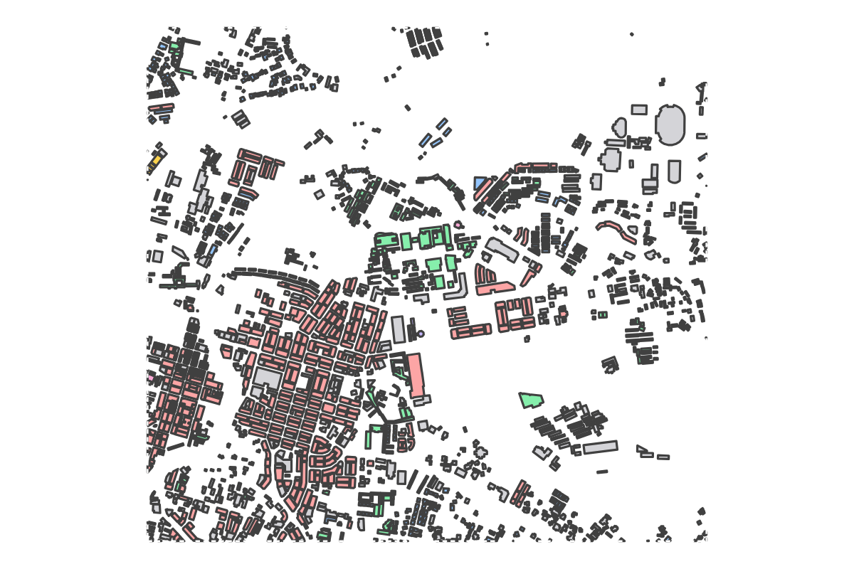 Program breakdown map