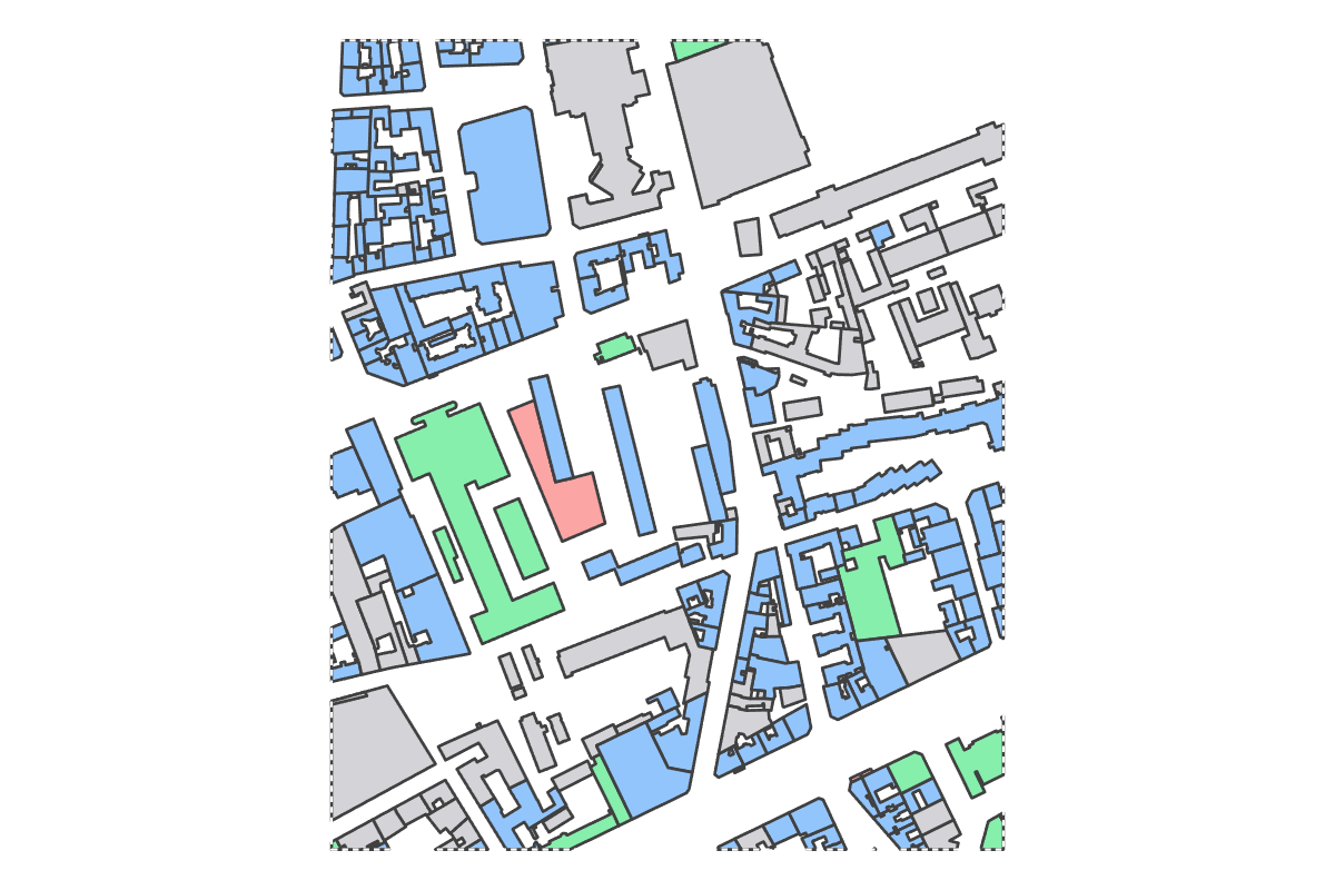 Program breakdown map