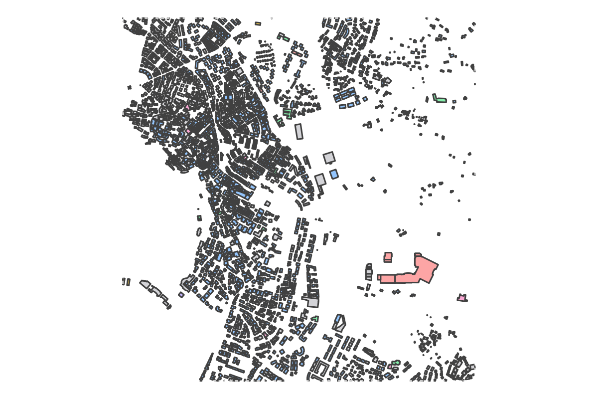Program breakdown map