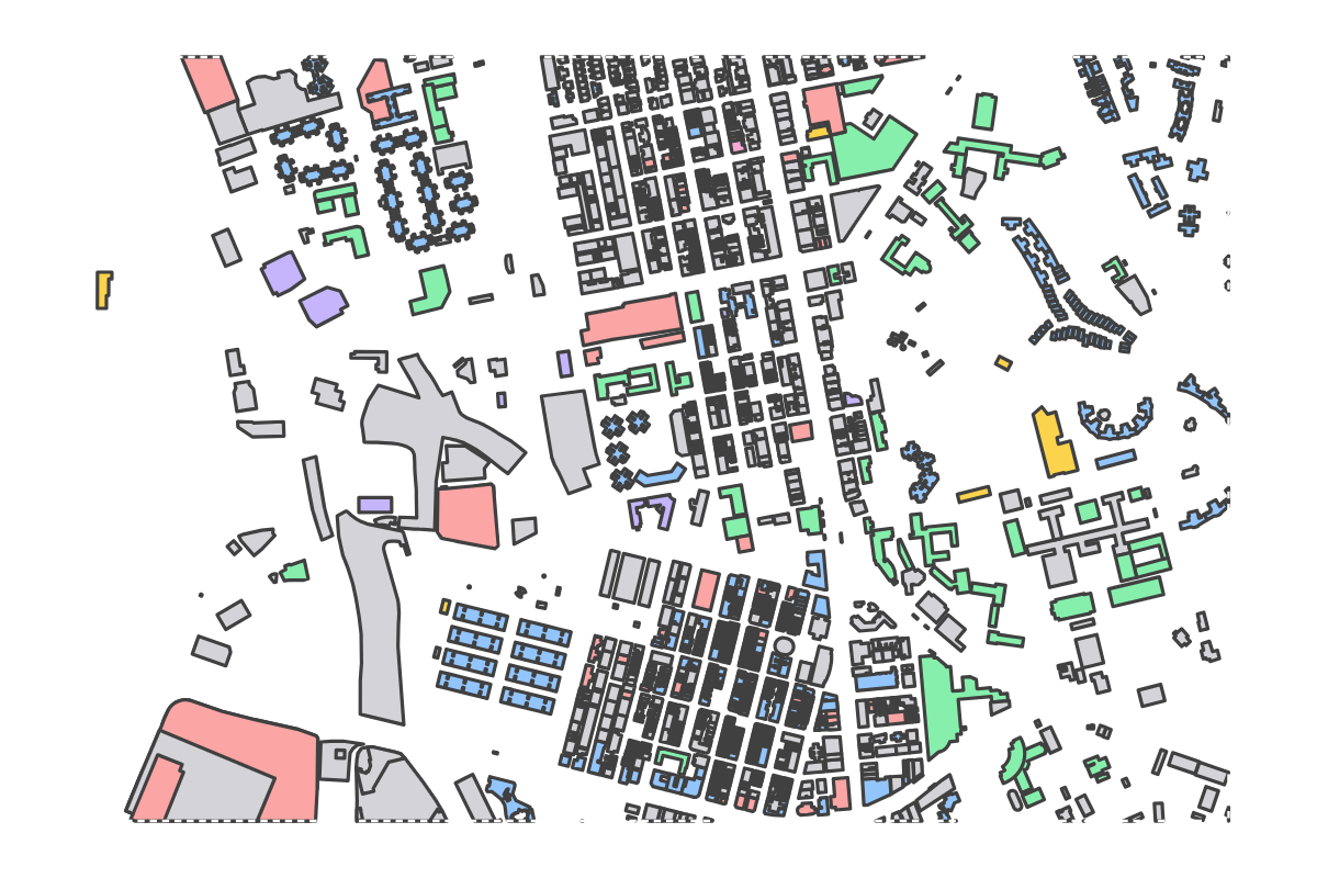 Program breakdown map