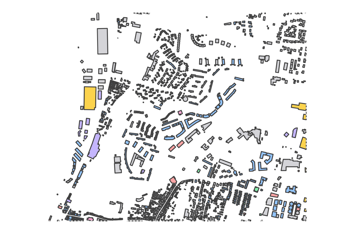 Program breakdown map