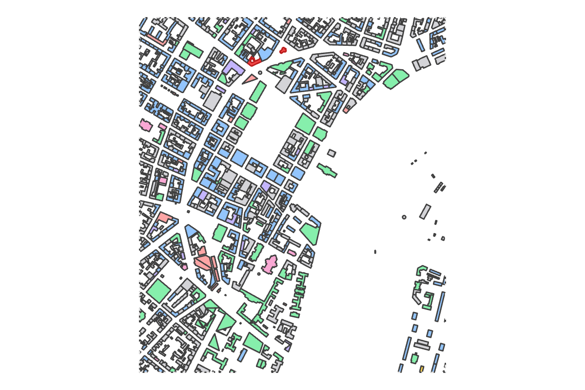 Program breakdown map