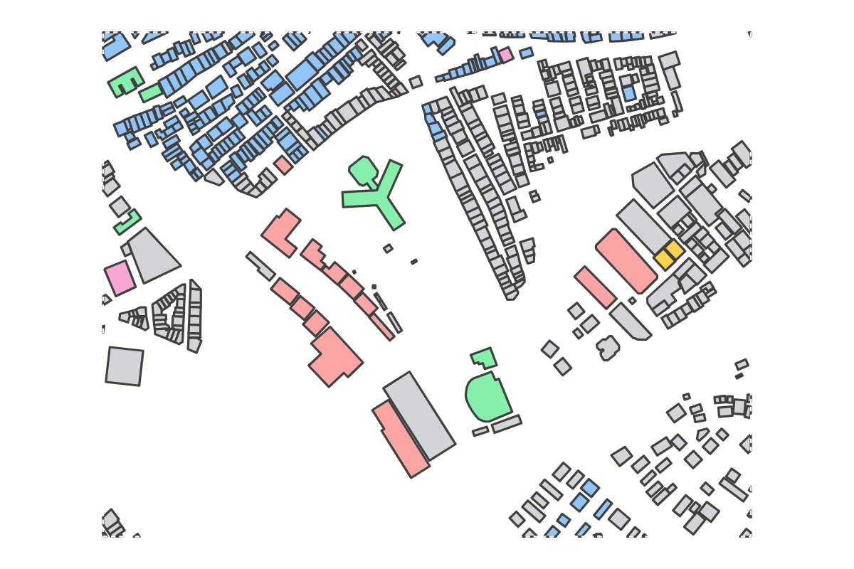 Program breakdown map