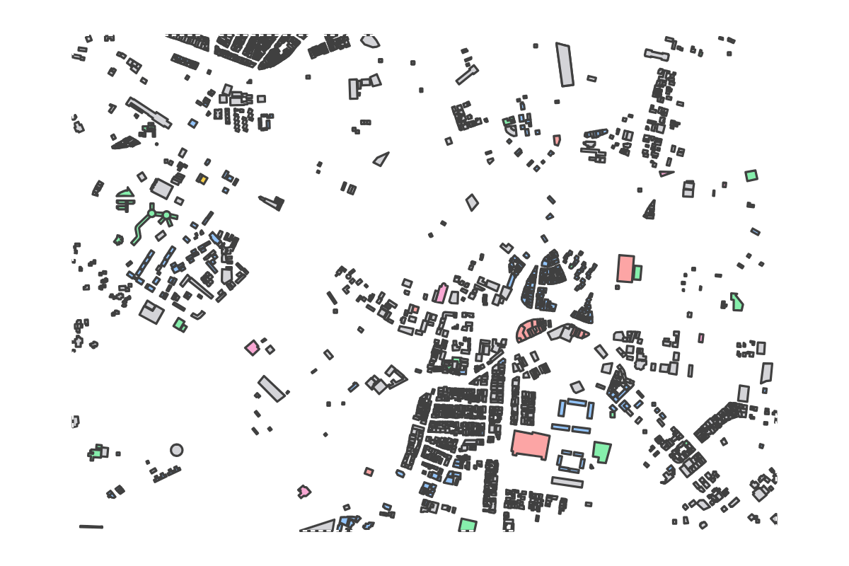 Program breakdown map