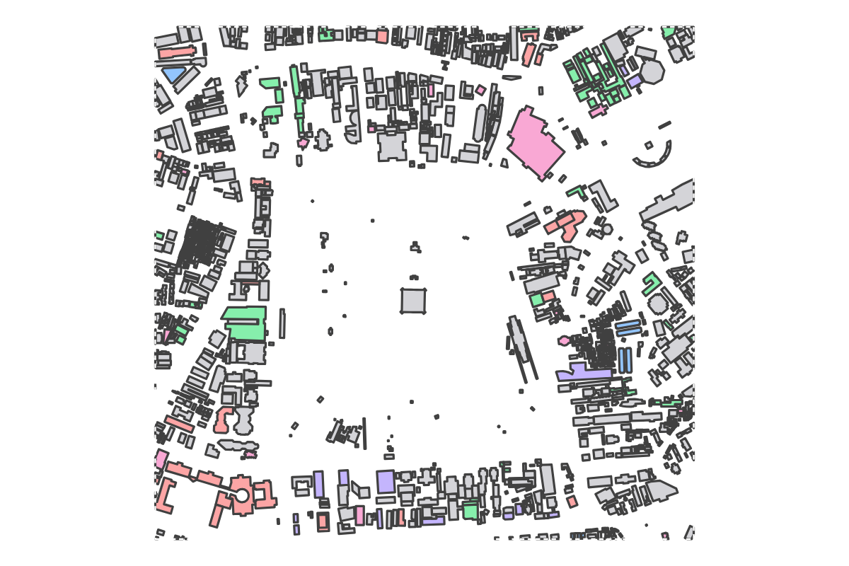 Program breakdown map