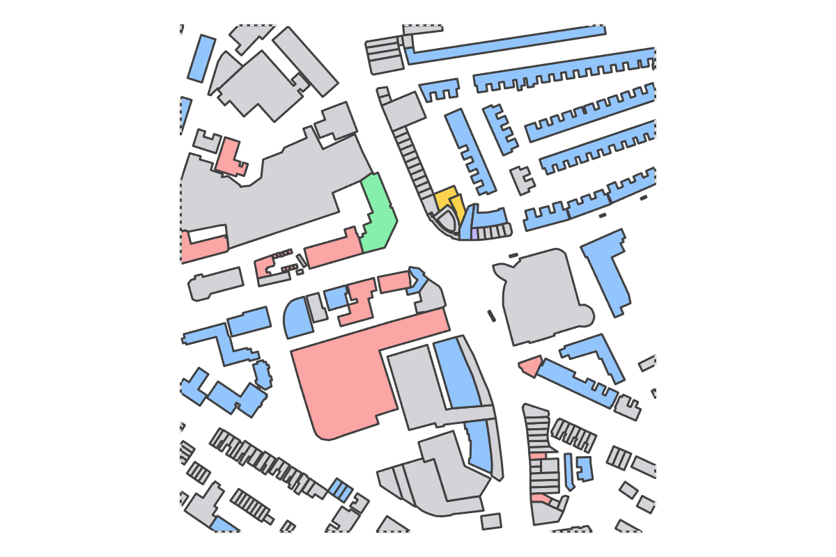 Program breakdown map