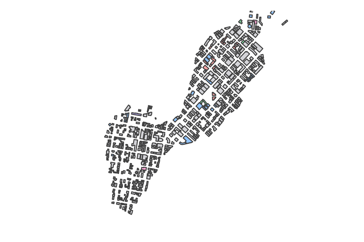 Program breakdown map