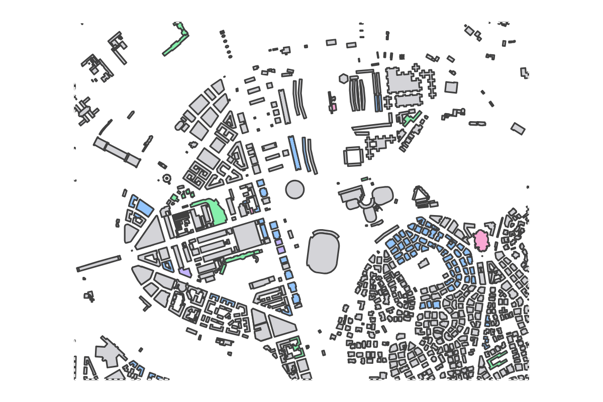 Program breakdown map