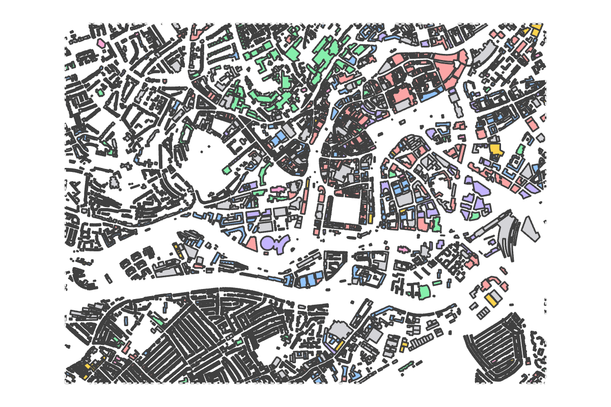 Program breakdown map