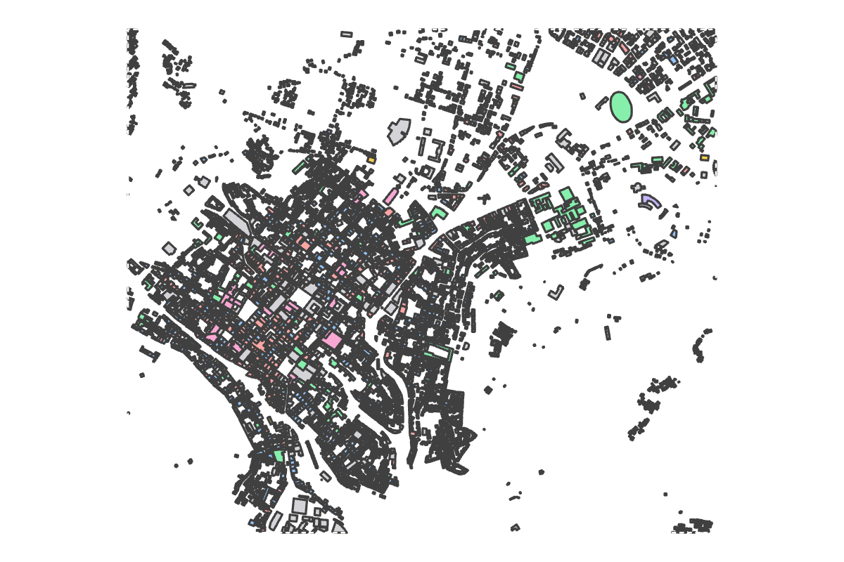 Program breakdown map