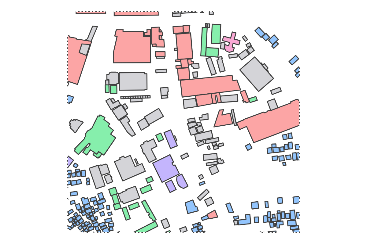 Program breakdown map