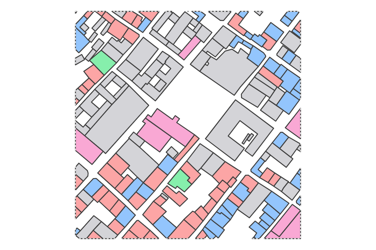 Program breakdown map