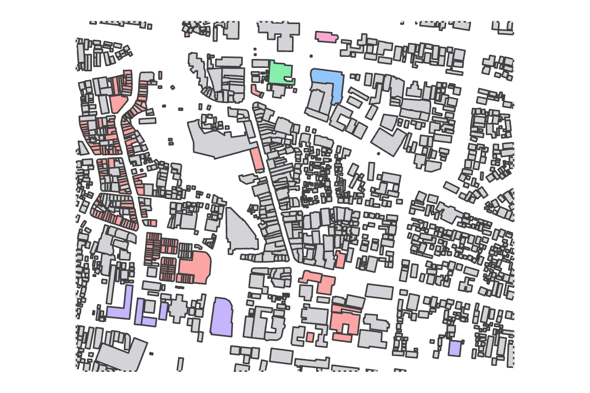Program breakdown map