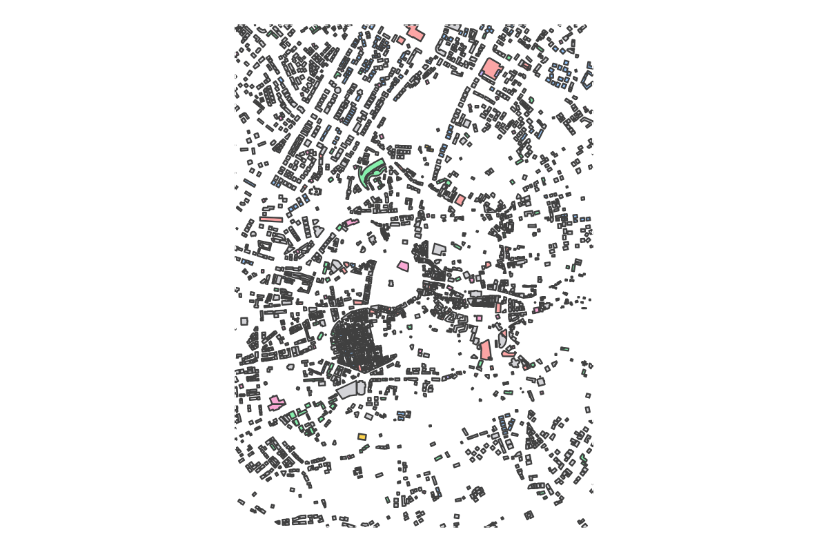 Program breakdown map