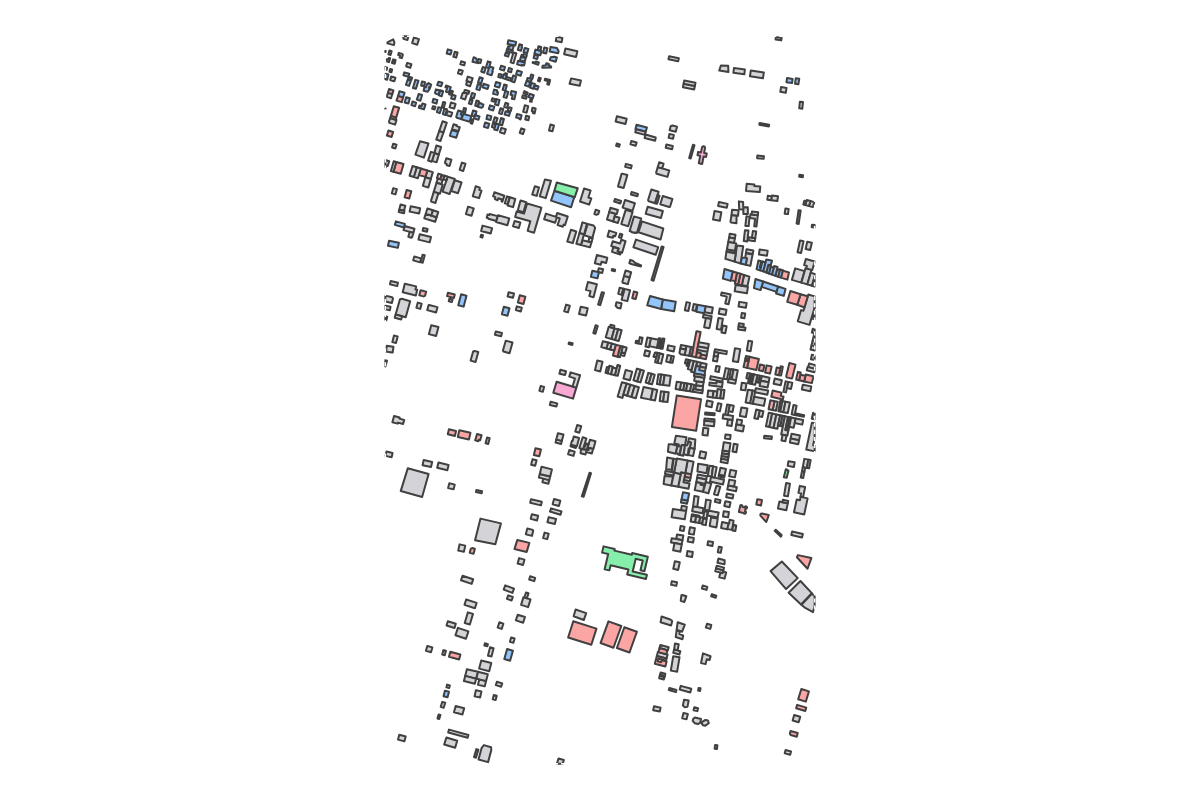 Program breakdown map