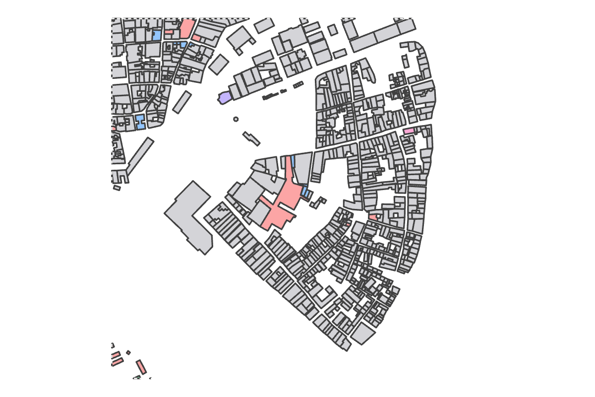 Program breakdown map