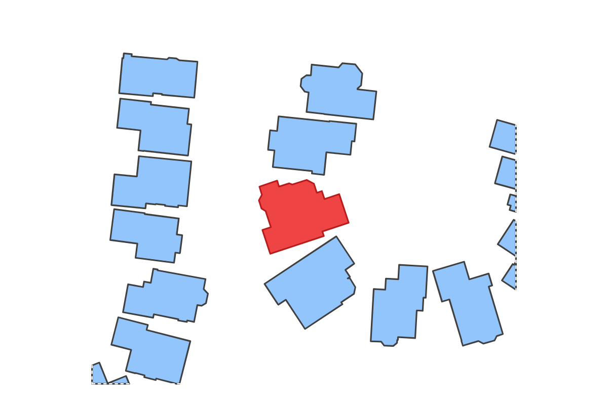 Program breakdown map