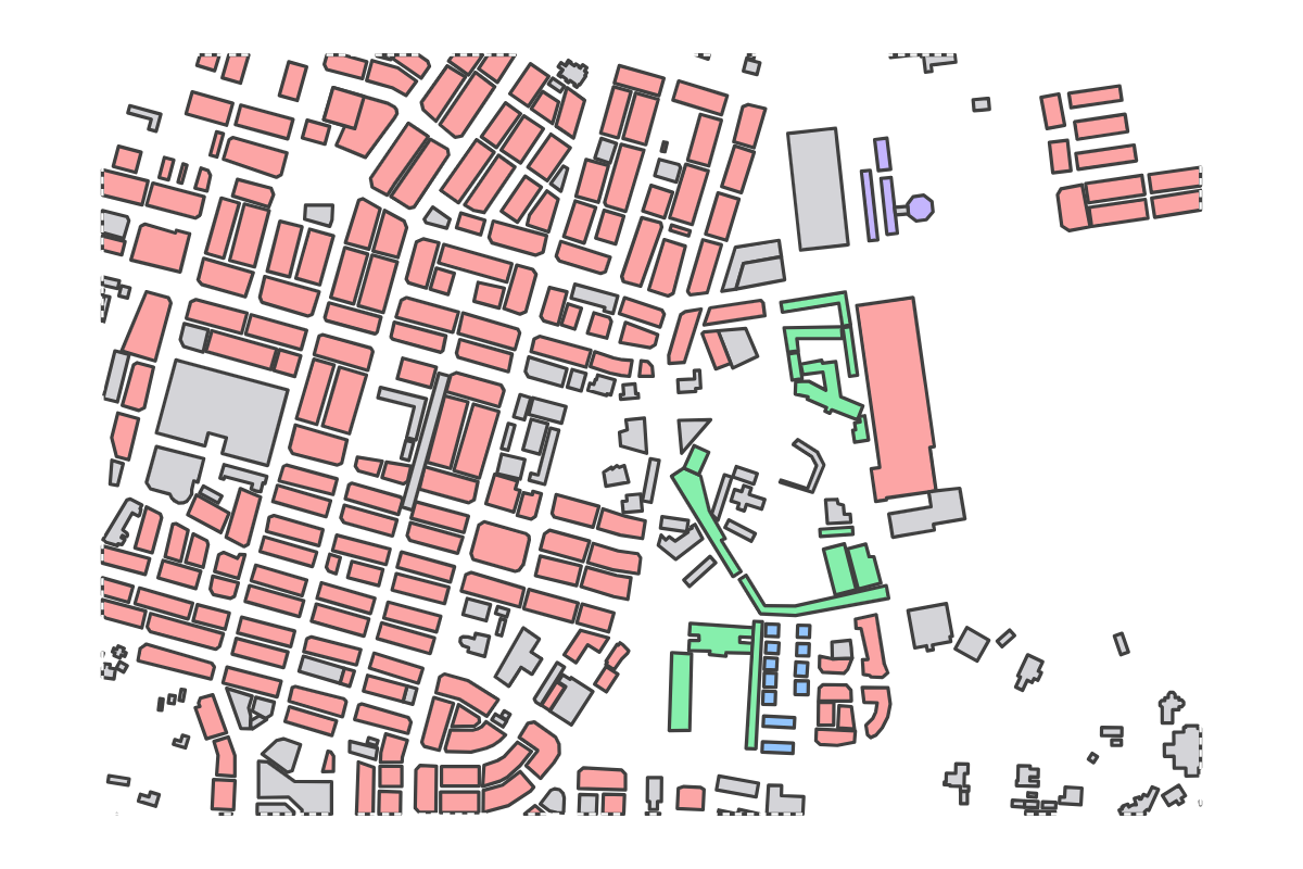 Program breakdown map
