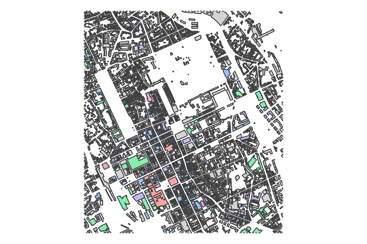 Program breakdown map