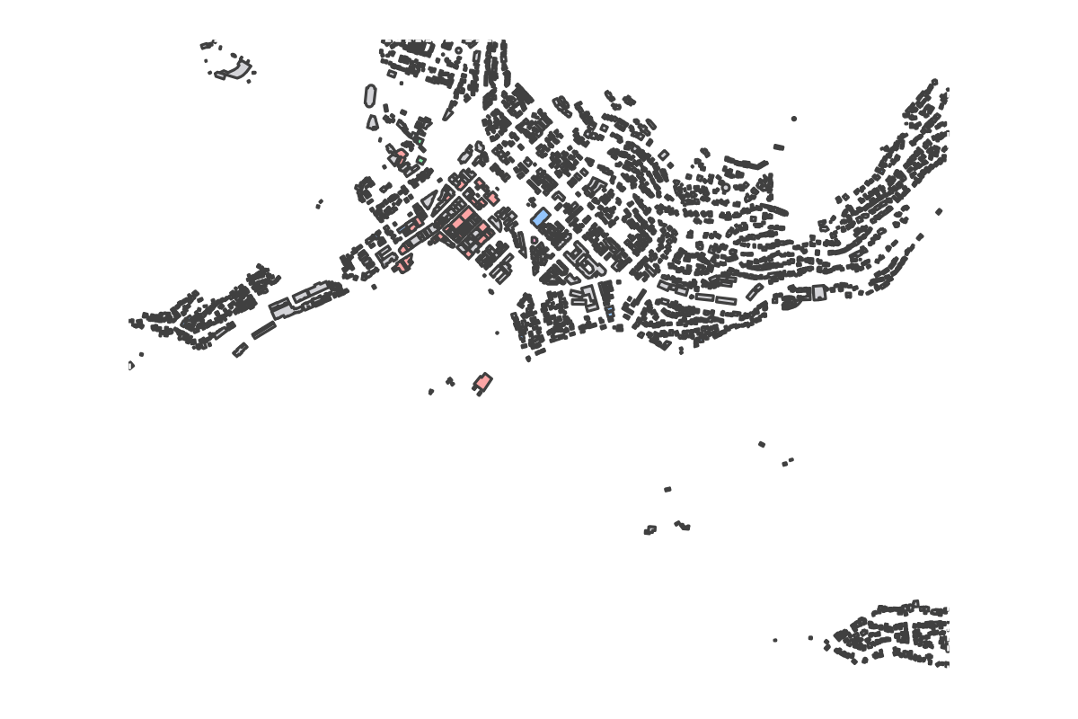Program breakdown map