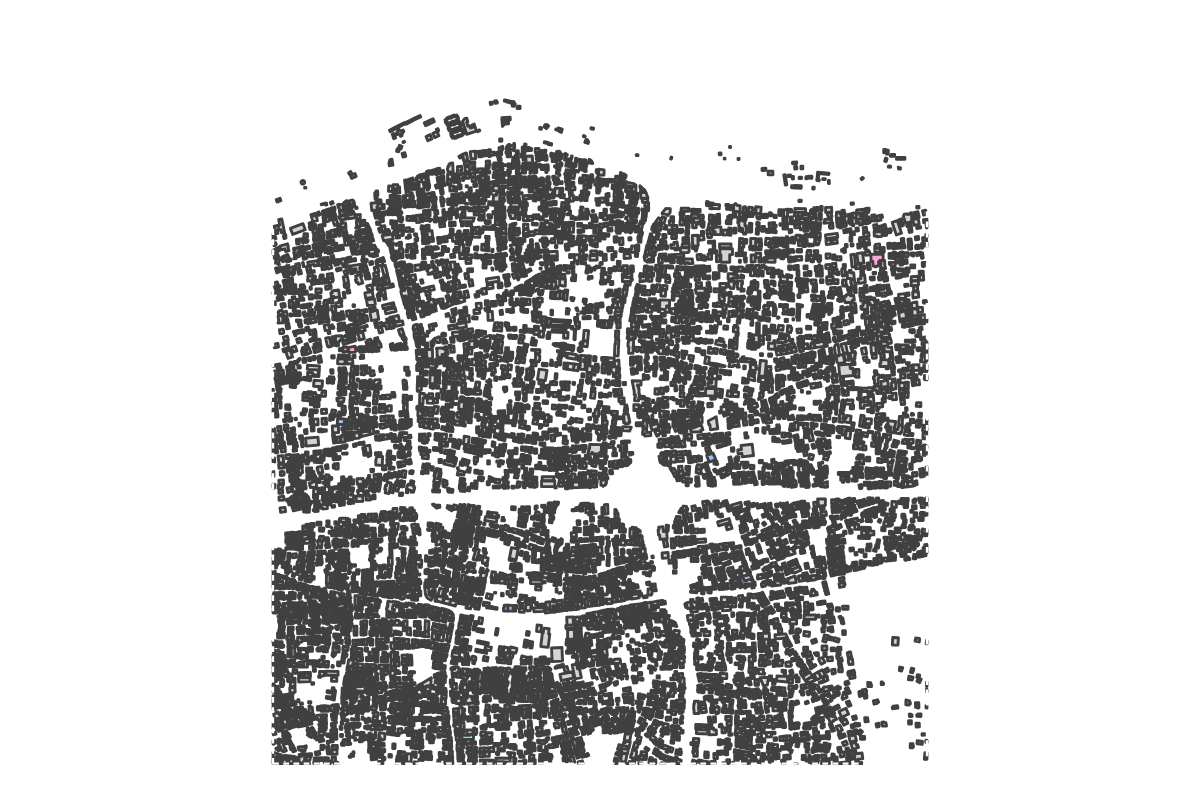 Program breakdown map