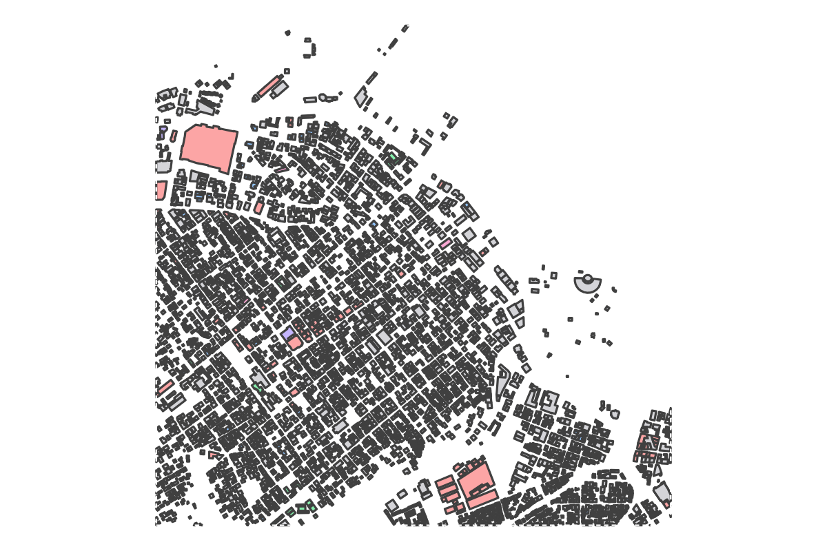 Program breakdown map