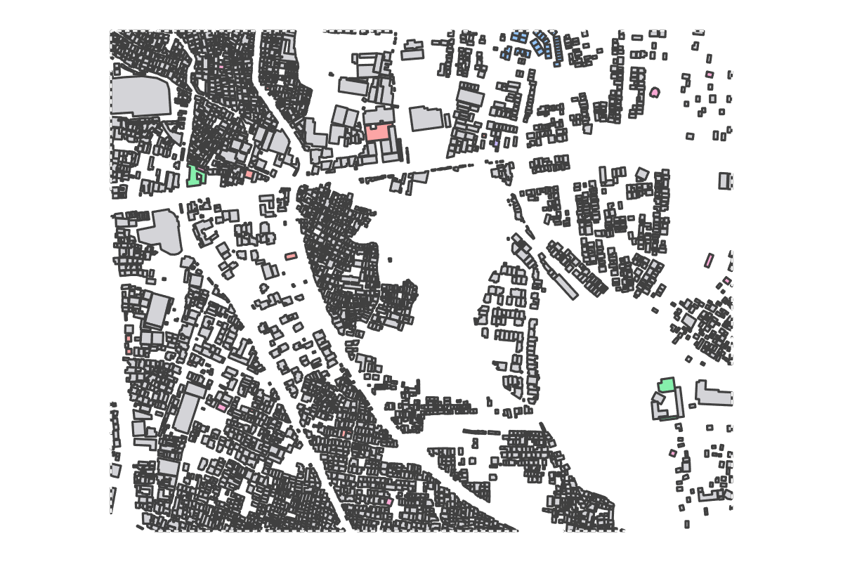 Program breakdown map