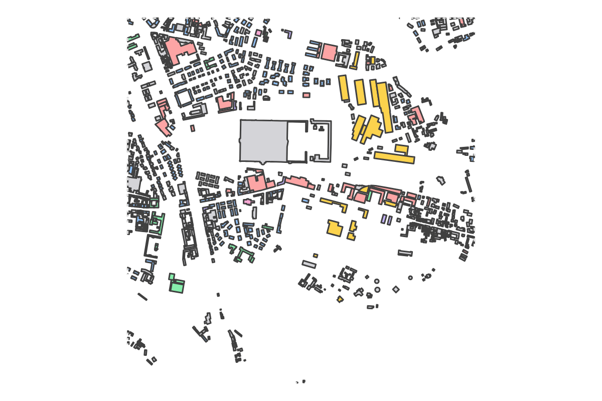 Program breakdown map