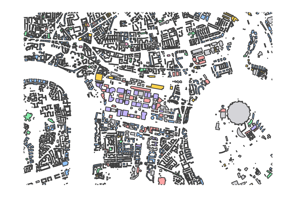 Program breakdown map