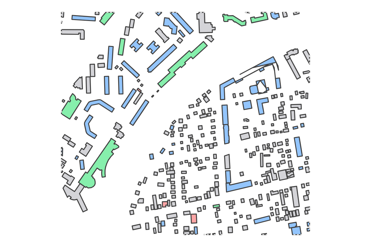 Program breakdown map