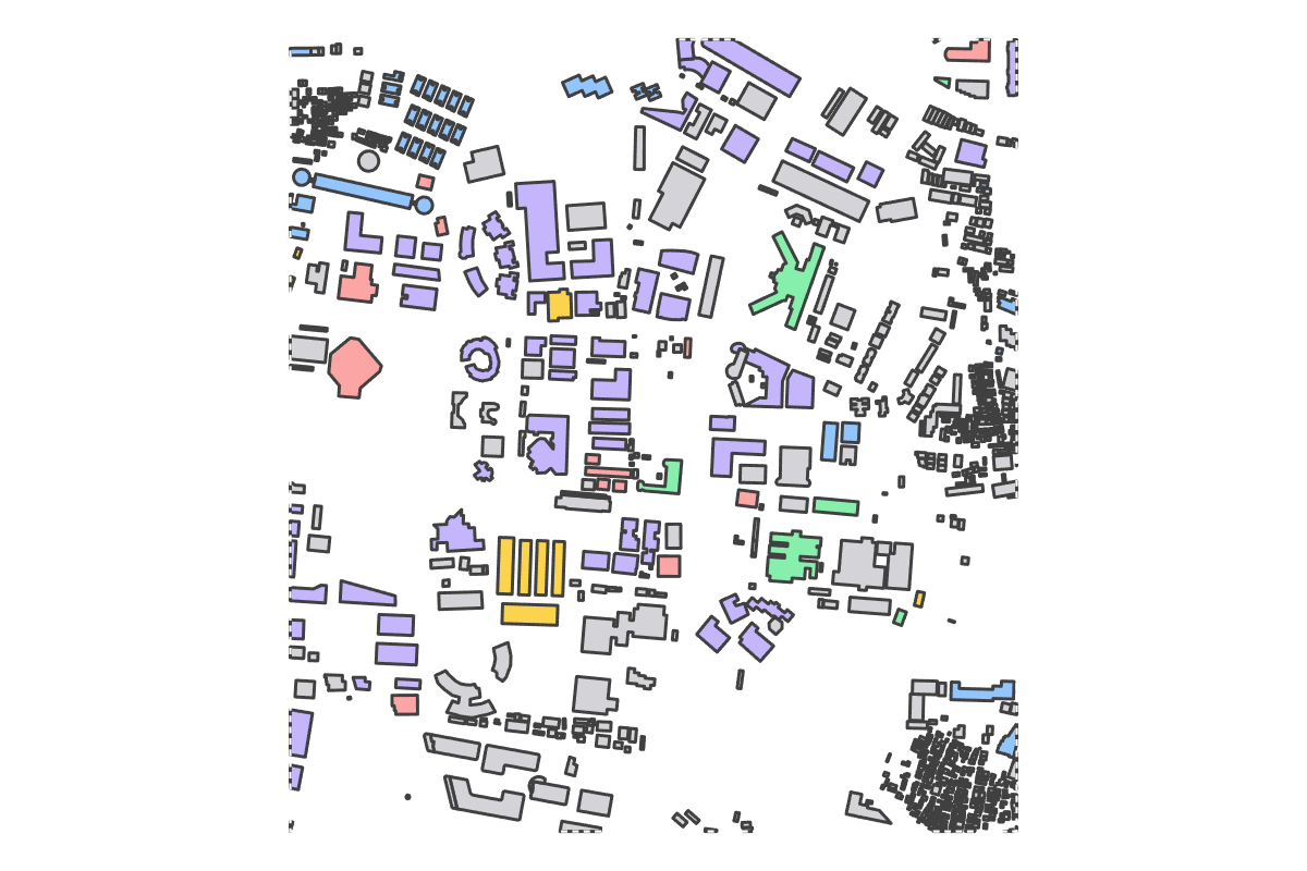 Program breakdown map