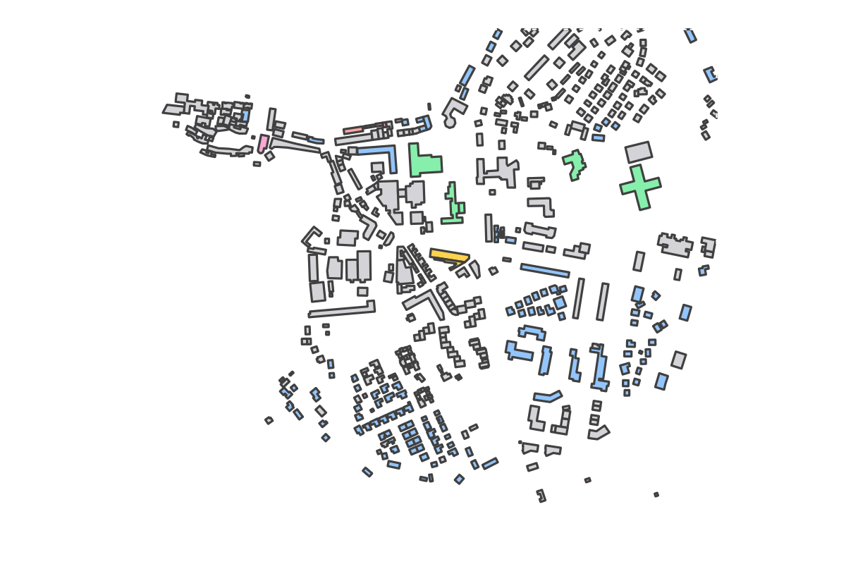 Program breakdown map