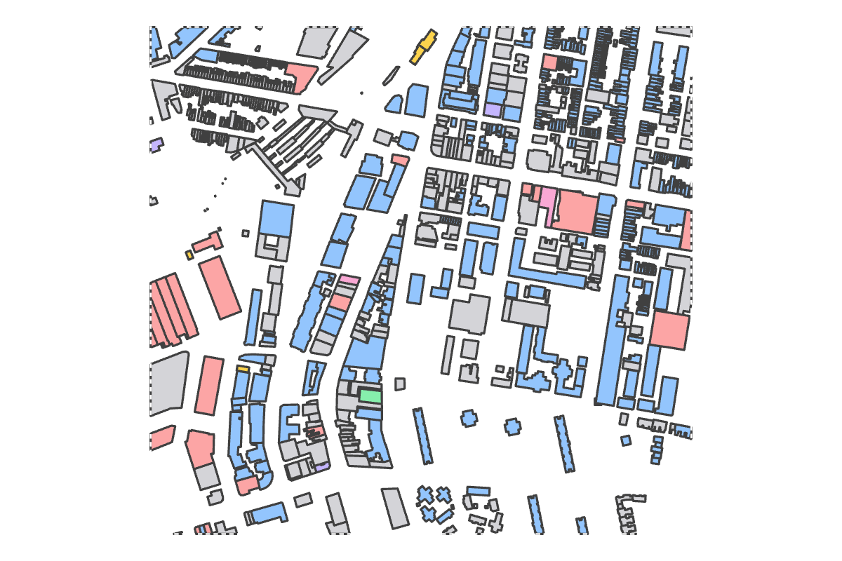 Program breakdown map