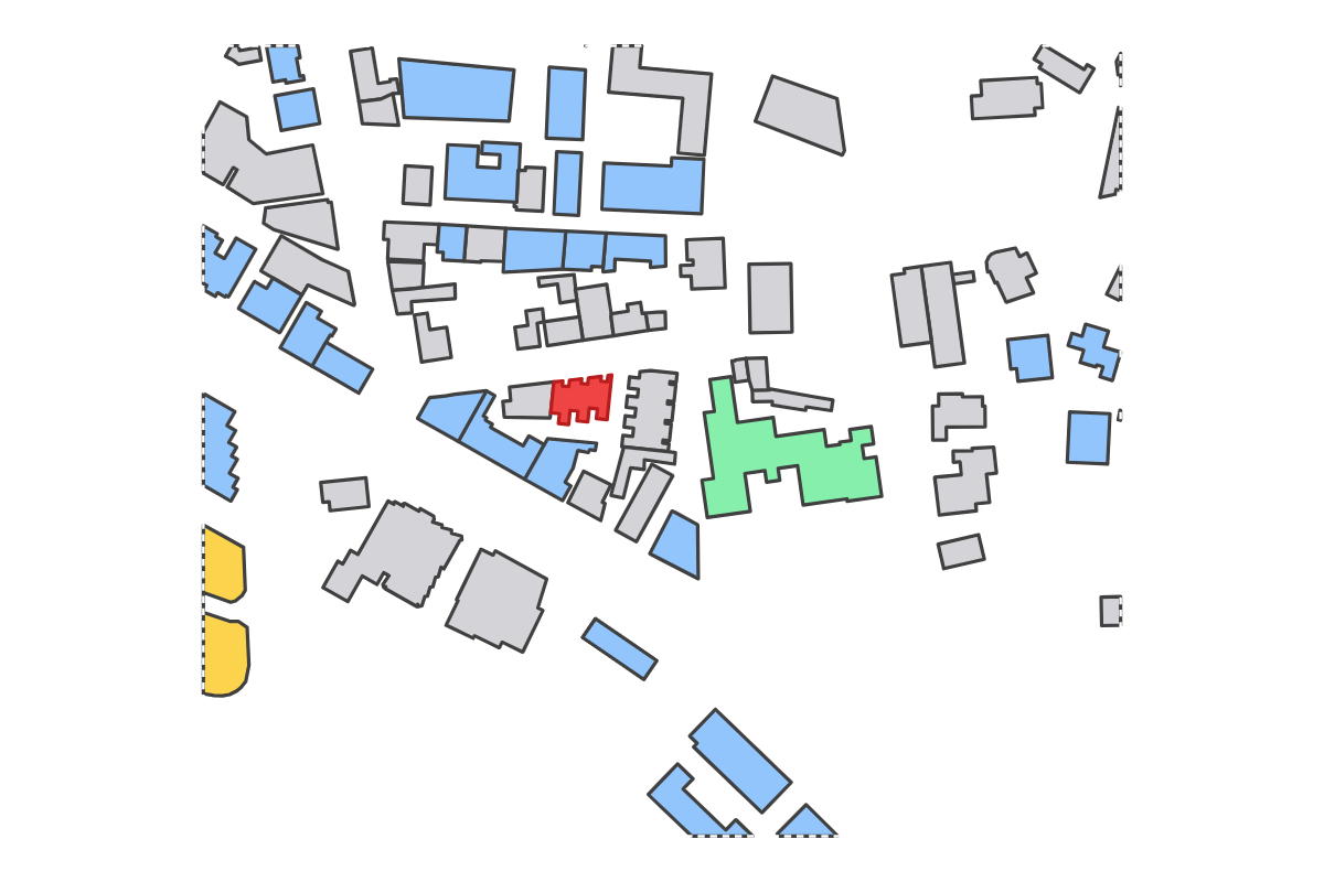 Program breakdown map