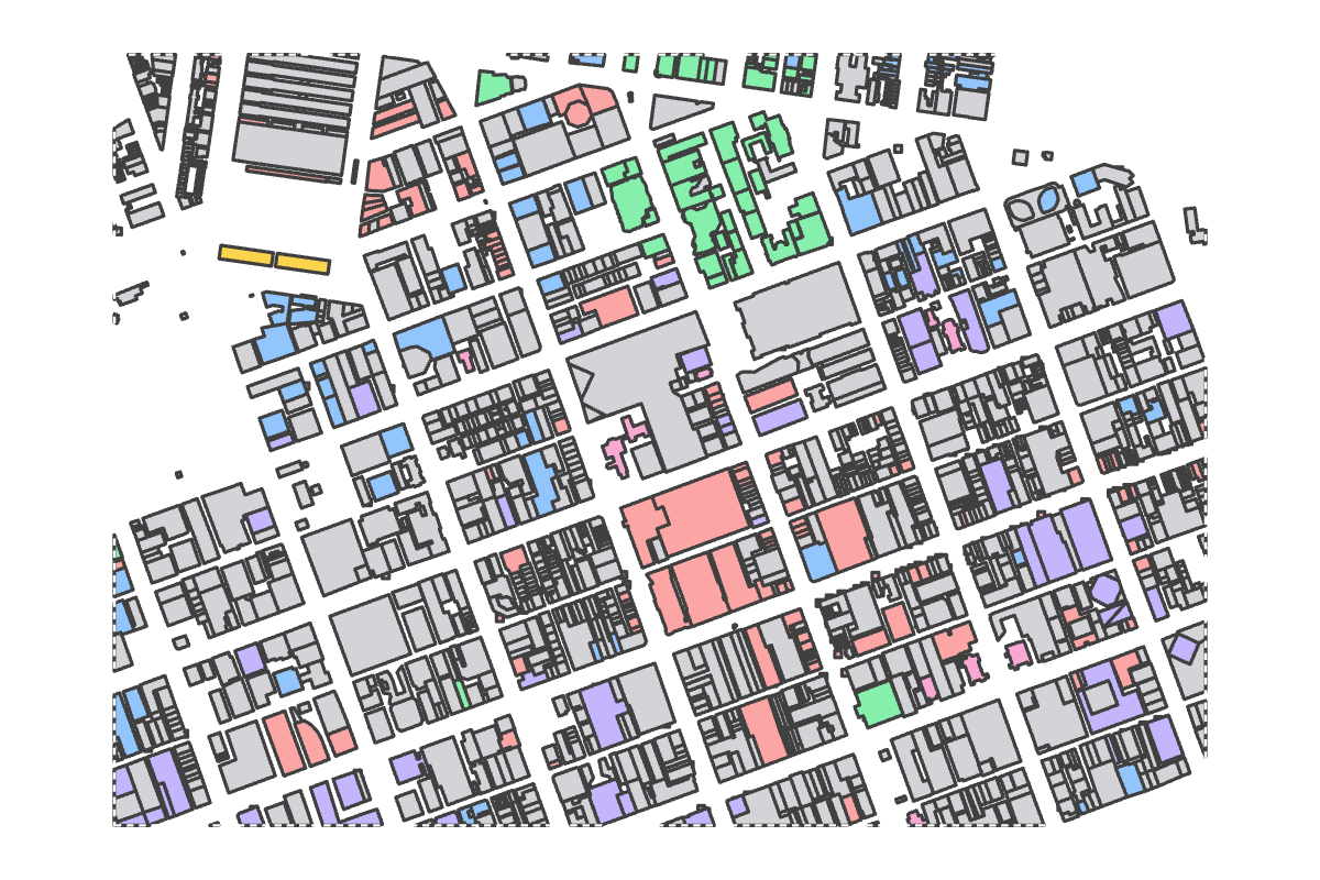 Program breakdown map