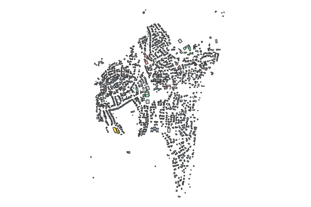 Program breakdown map