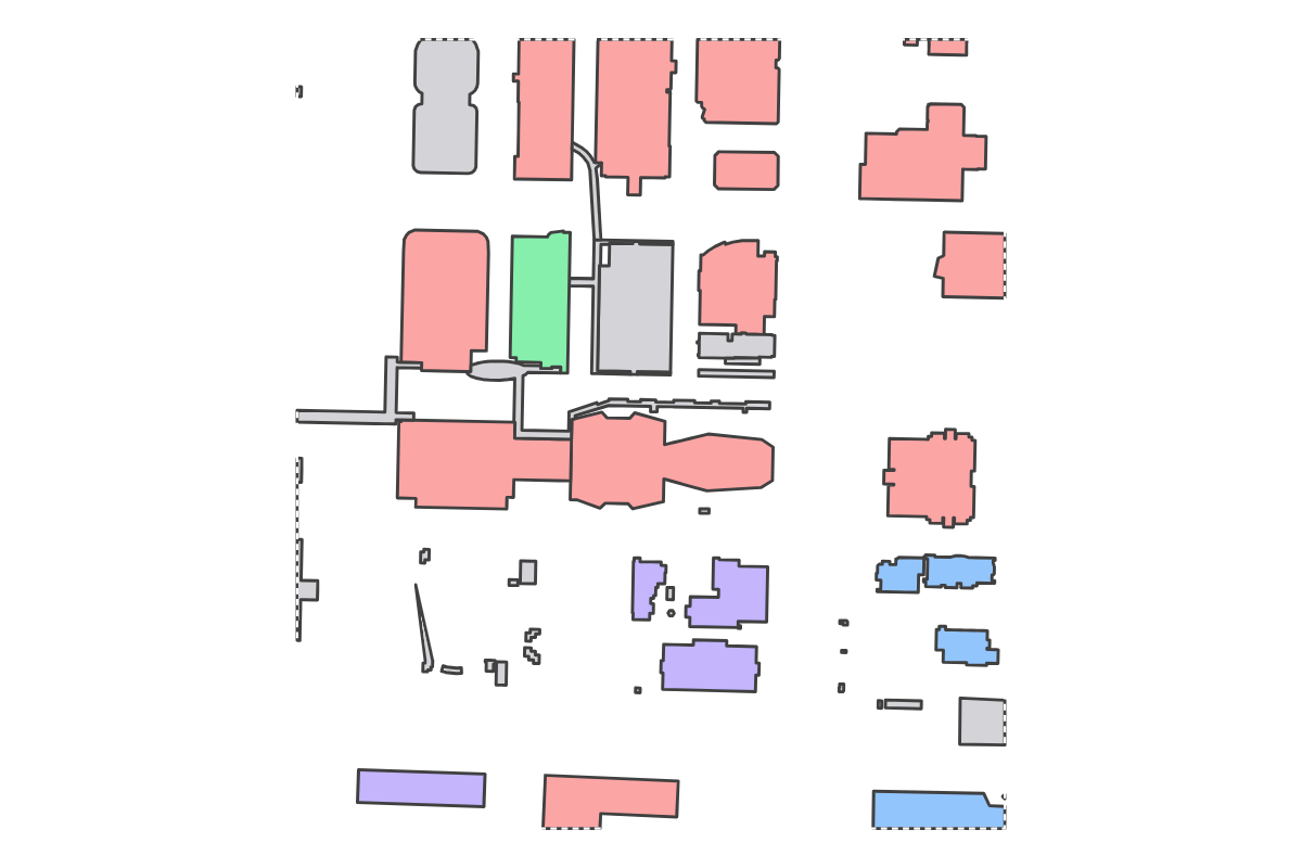 Program breakdown map