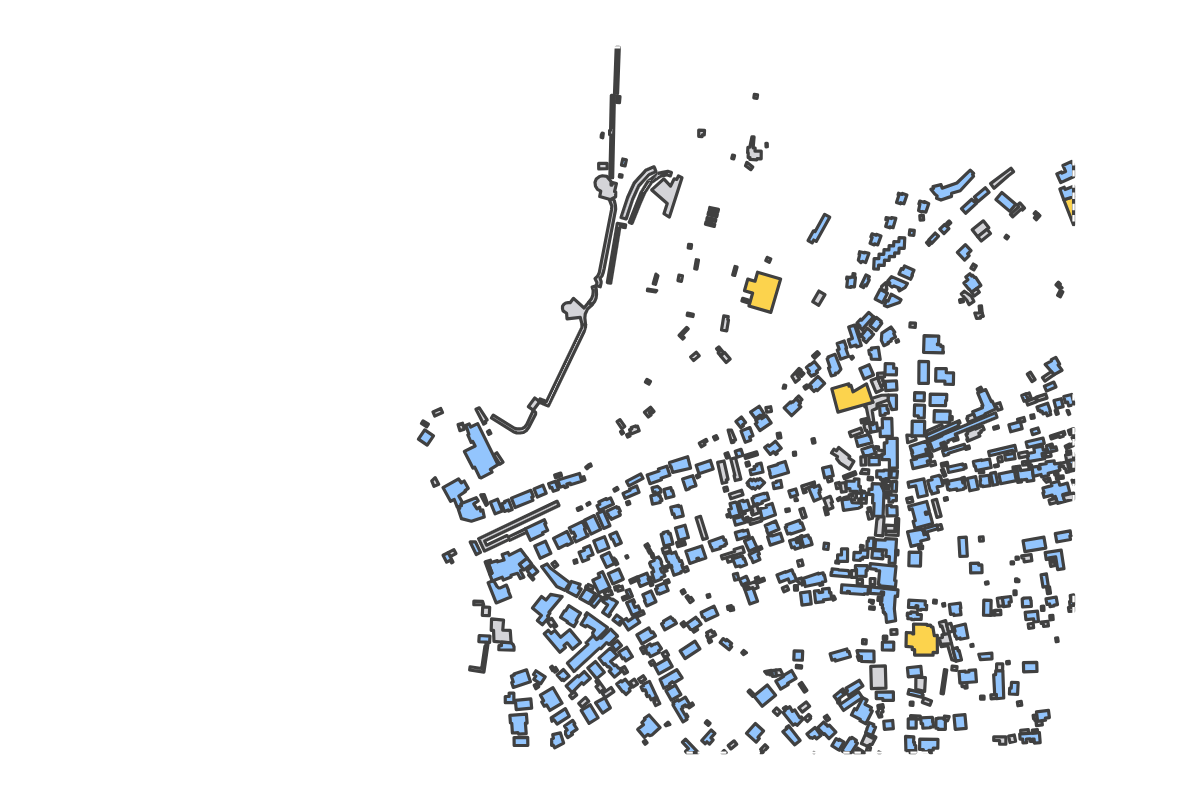 Program breakdown map