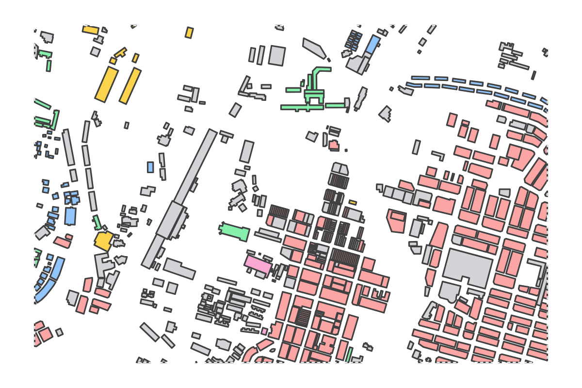 Program breakdown map