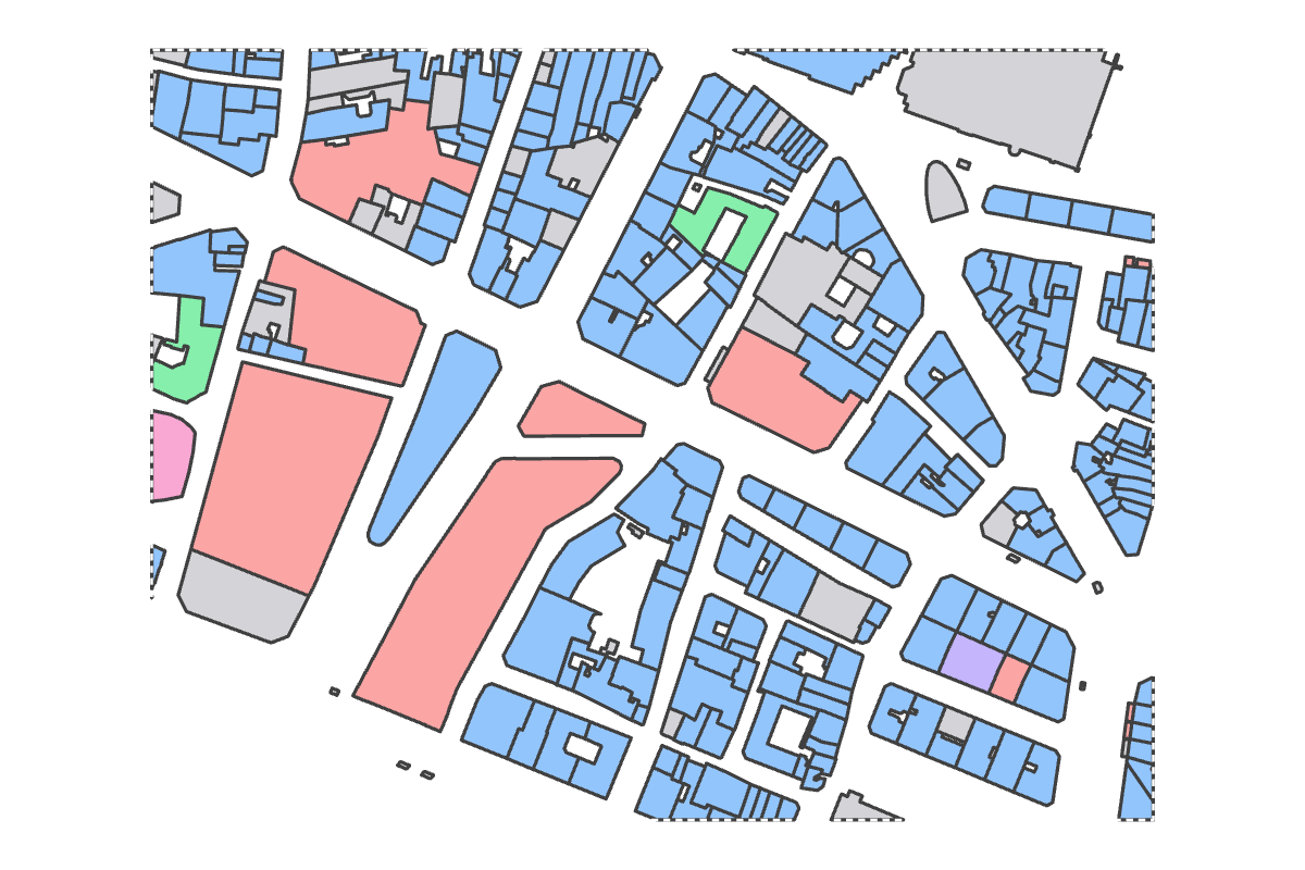 Program breakdown map