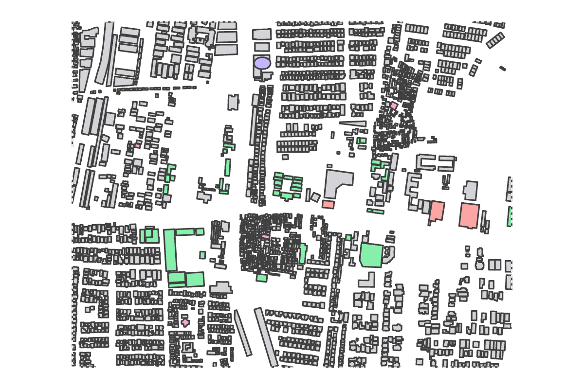 Program breakdown map