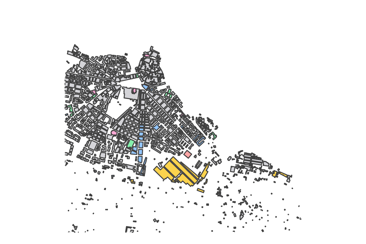 Program breakdown map